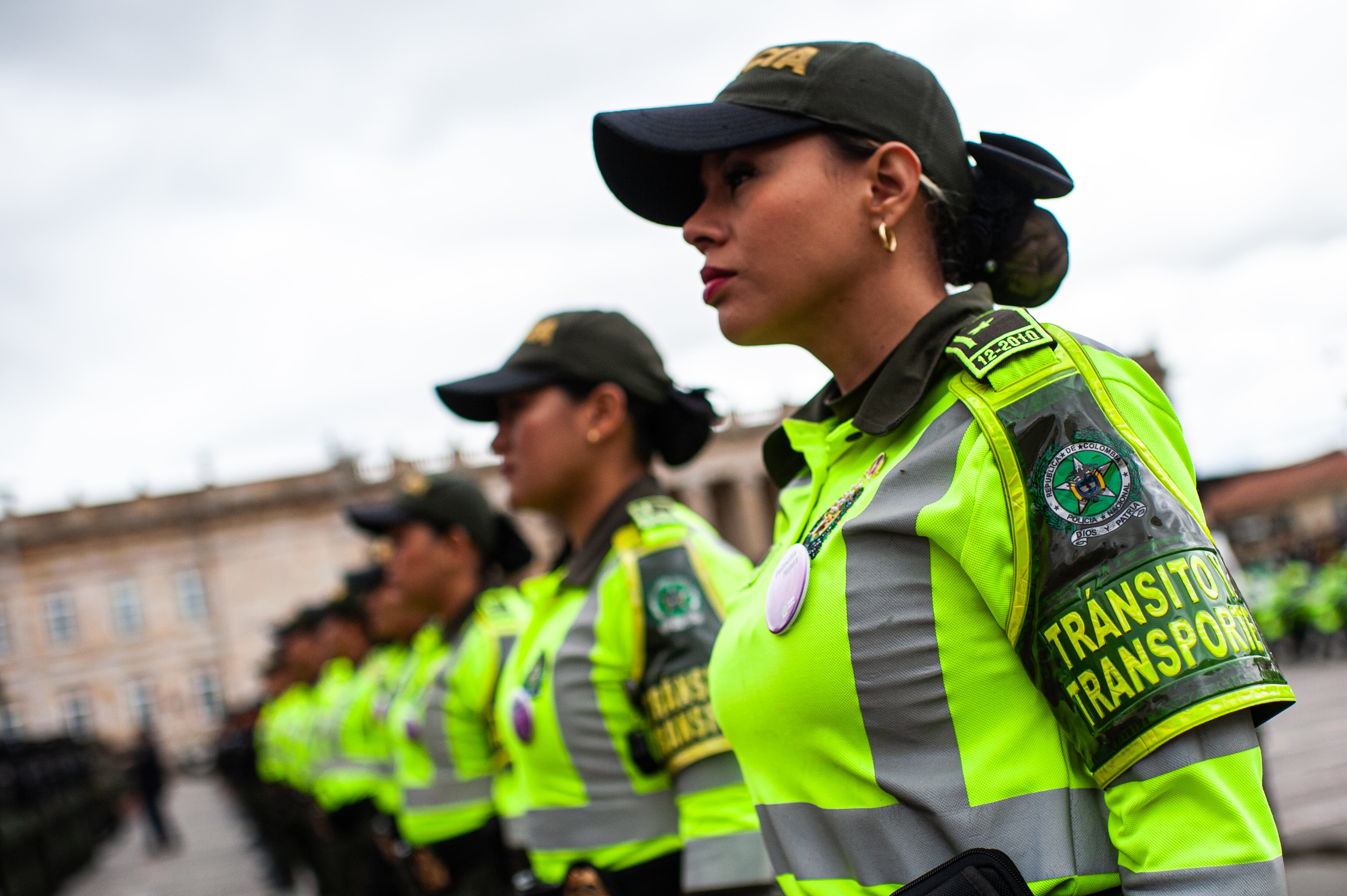 Uniformadas de la Policía Nacional de Colombia (GettyImages)