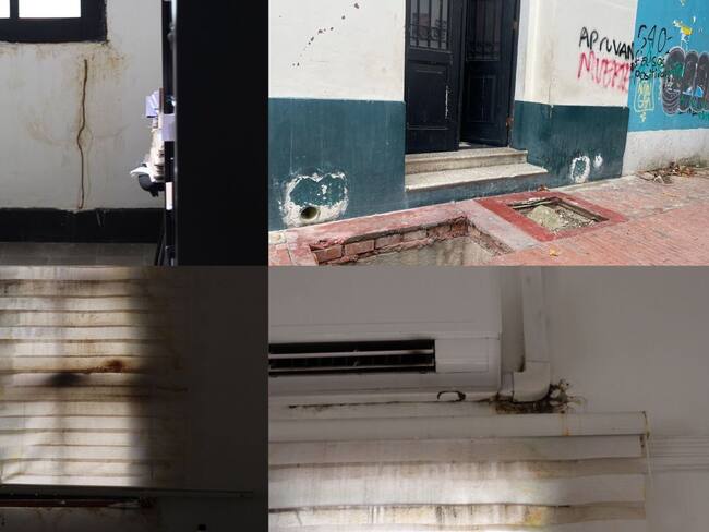 Así se encuentran las instalaciones/ Asamblea del Magdalena