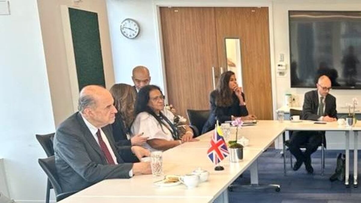 Canciller Álvaro Leyva en Nueva York. Foto: Cancillería.