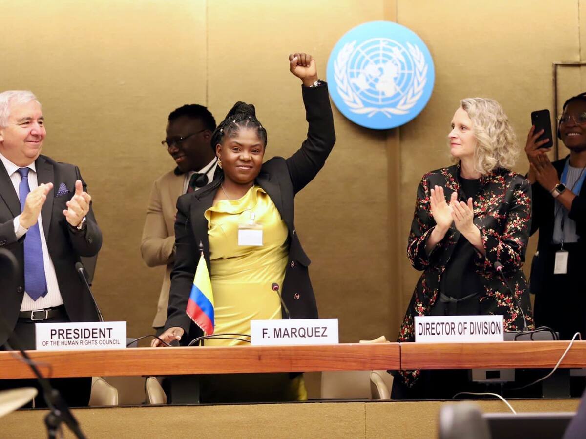 Francia Márquez pide condonación de deuda externa por reparación a afrodescendientes