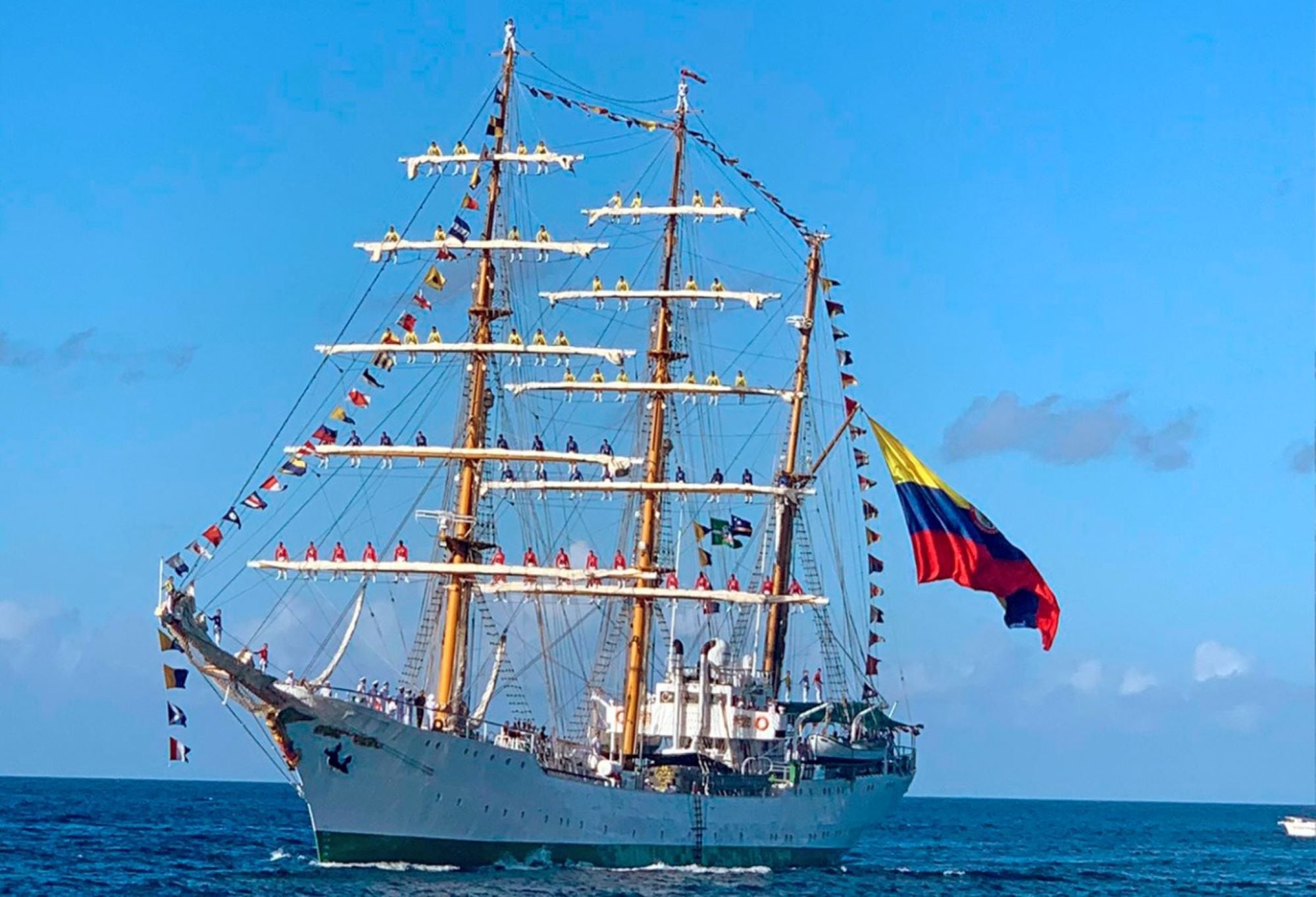 Buque Gloria/ Armada Nacional