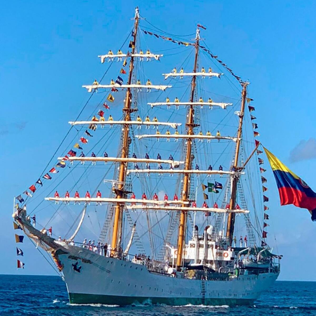 El Buque Escuela ARC “Gloria” visitará Santa Marta en honor a los 500 años de la ciudad