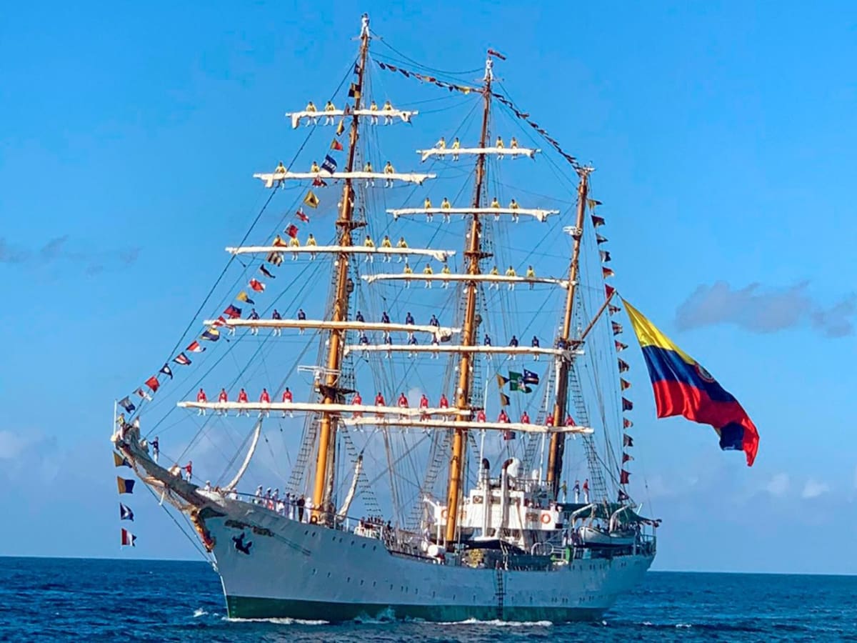 El Buque Escuela ARC ‘Gloria’ llegará mañana martes a Santa Marta