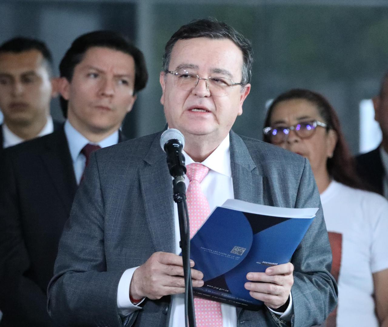 Alejandro Ramelli, presidente de la JEP. Foto: JEP.