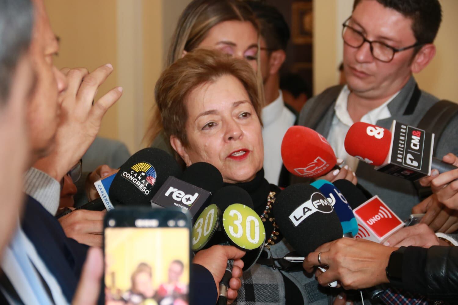 Ministra del Trabajo, Gloría Inés Ramírez. Foto: cortesía Ministerio de Trabajo.