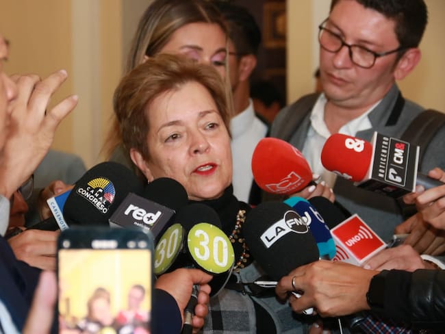 Ministra del Trabajo, Gloría Inés Ramírez. Foto: cortesía Ministerio de Trabajo.