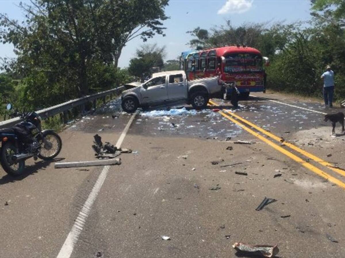 Grave accidente en el sur del Atlántico deja cuatro fallecidos