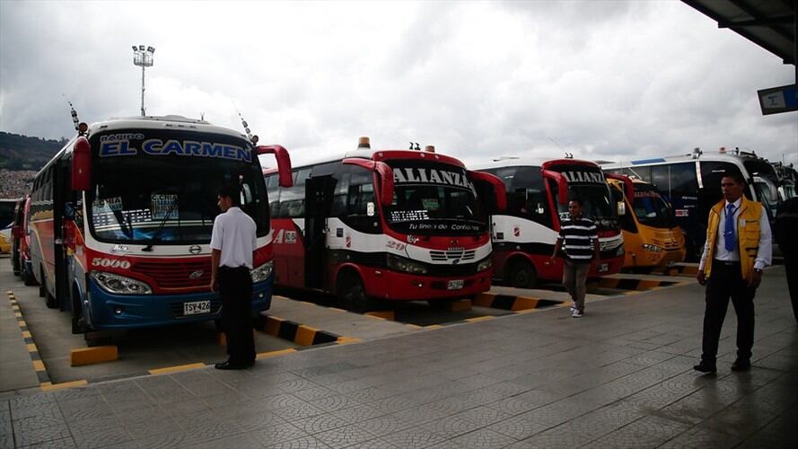Empresarios de transporte intermunicipal NO participarán en Paro Nacional. Foto: Colprensa