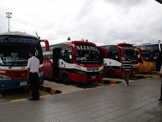 Empresarios de transporte intermunicipal NO participarán en Paro Nacional. Foto: Colprensa