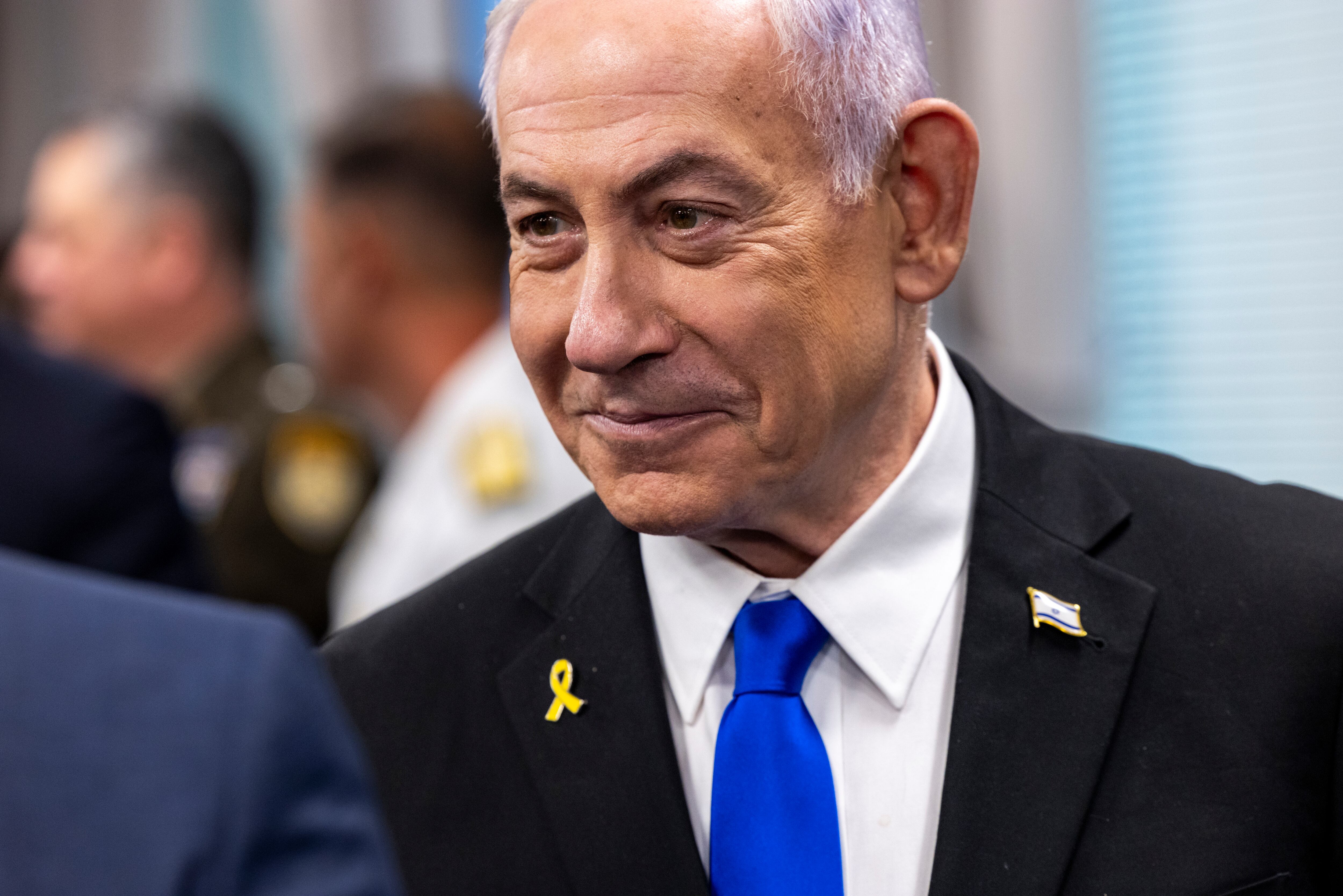 Benjamín Netanyahu. primer ministro de Israel. Foto:  EFE/EPA/SHAWN THEW