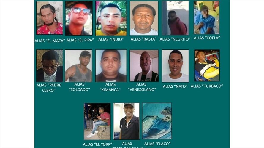 Estas son las personas más buscadas en Cartagena. Foto: Cortesía