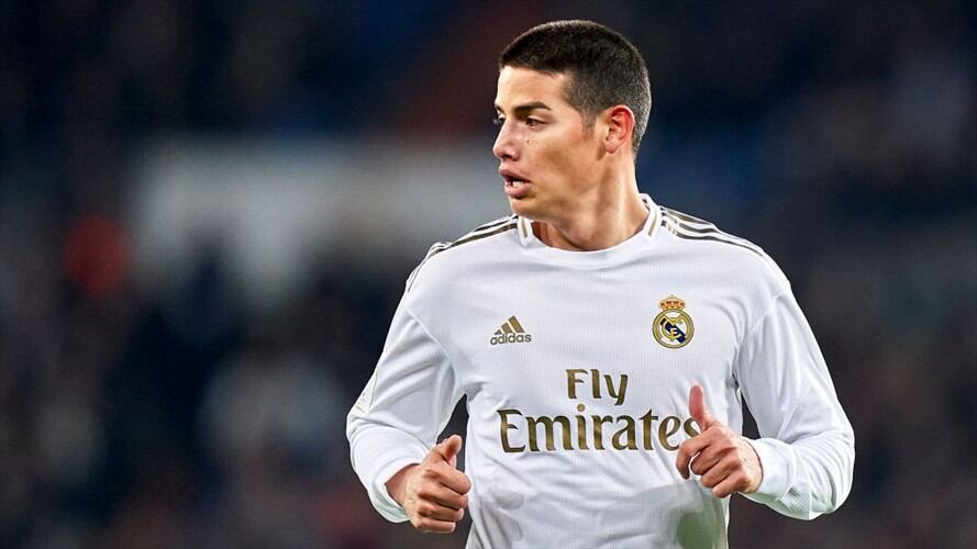 James juega como titular del Real Madrid . Foto: Getty Images