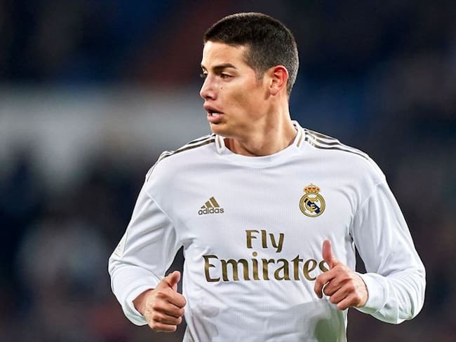 James juega como titular del Real Madrid . Foto: Getty Images