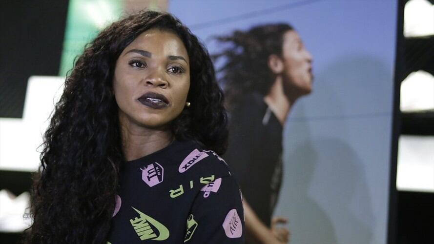 El ministro del Deporte, Guillermo Herrera, le hizo una propuesta laboral a la atleta colombiana. Foto: Colprensa