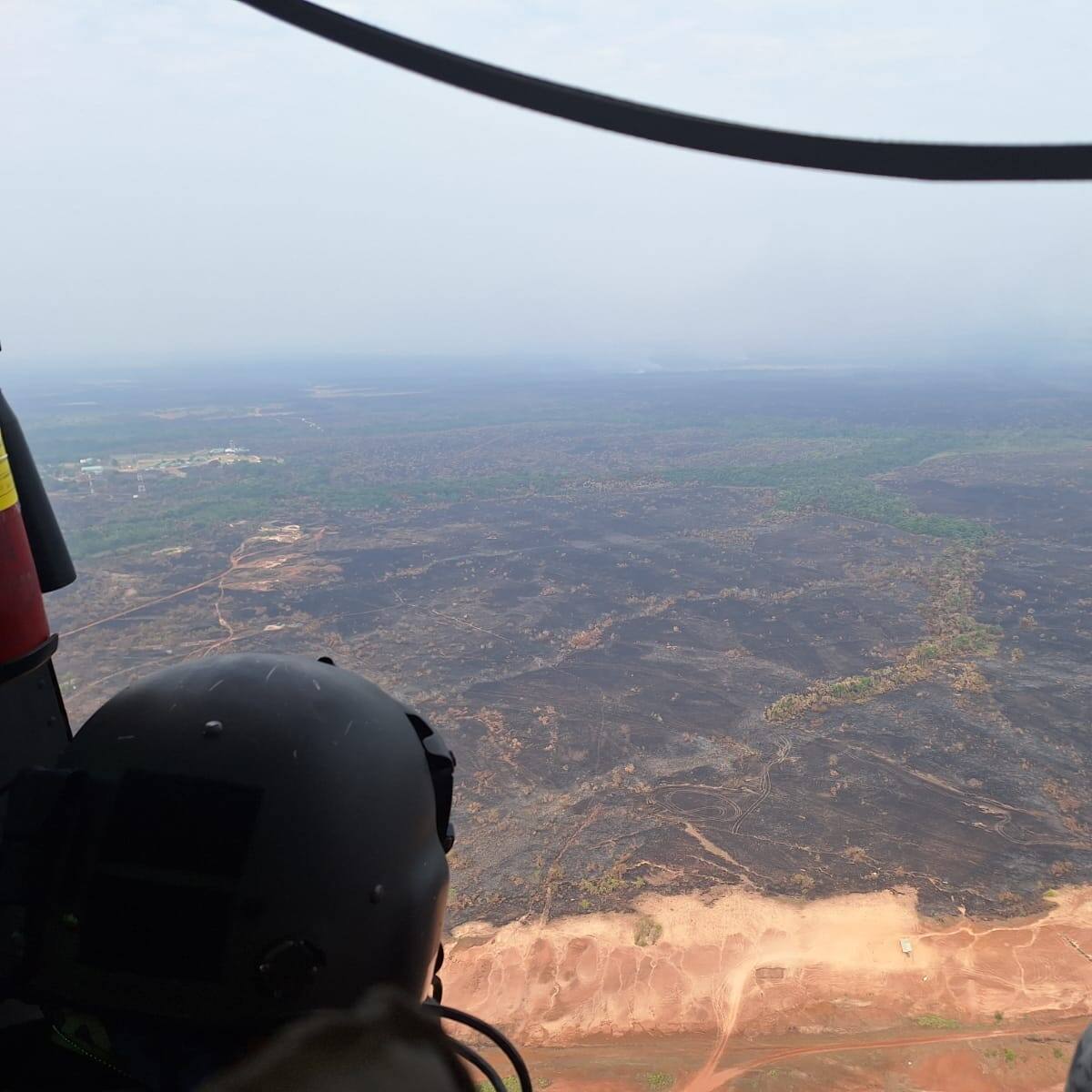 FF.MM. controlaron incendio forestal en Vichada: más de 8.500 hectáreas afectadas