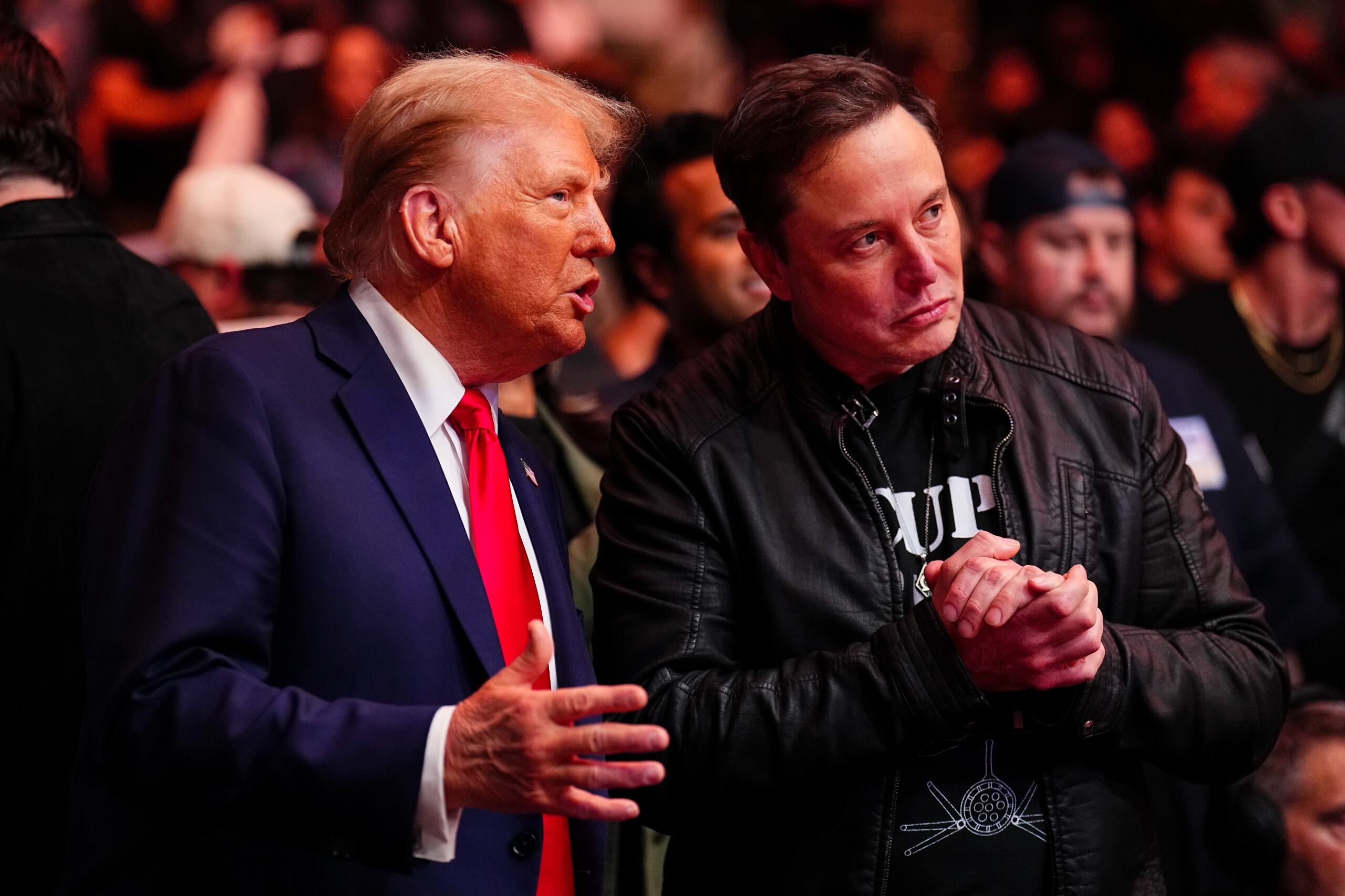 Donald Trump y Elon Musk. Foto: Getty Images.