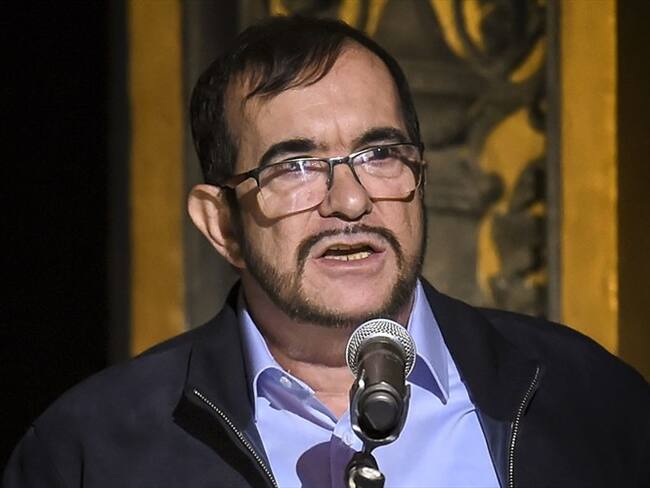 Rodrigo Londoño, conocido como Timochenko, dijo que a pesar de los incumplimientos, su partido seguirá adelante con la consolidación e implementación de los acuerdos de paz. Foto: Getty Images