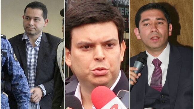 Leonardo Pinilla, Alejandro Lyons y Gustavo Moreno. Foto: Colprensa