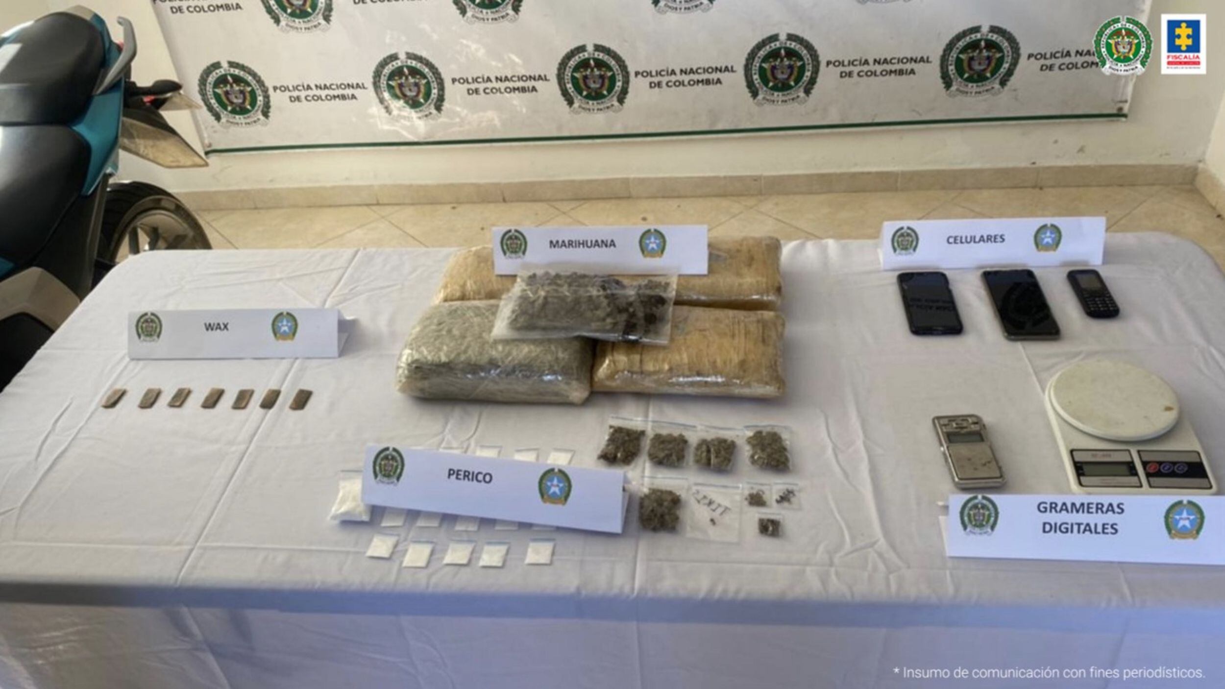 Los municipios son Villa de Leyva, Guateque y Garagoa. Foto: Fiscalía.