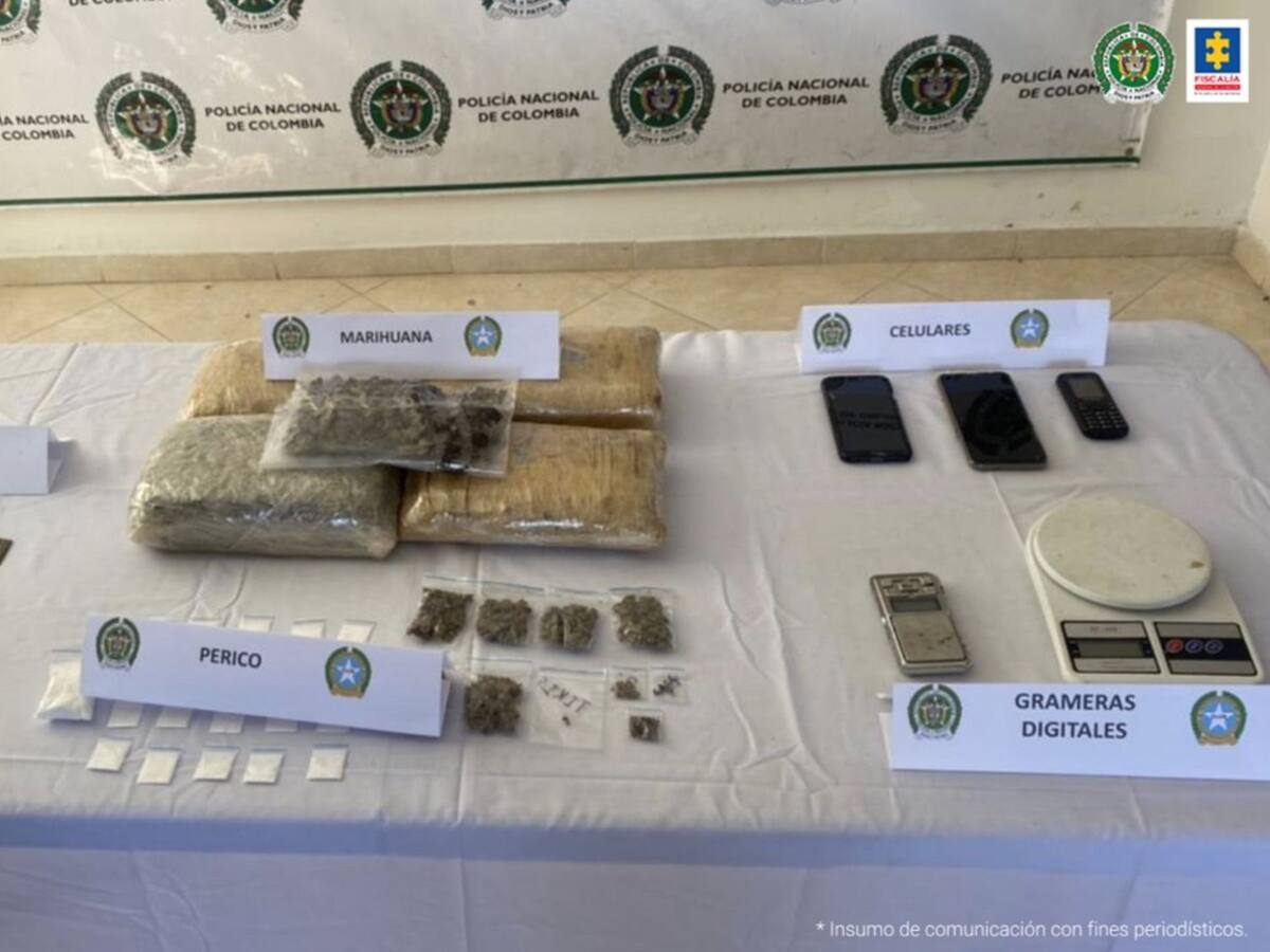 Capturan a 11 implicados en venta de estupefacientes en tres municipios de Boyacá