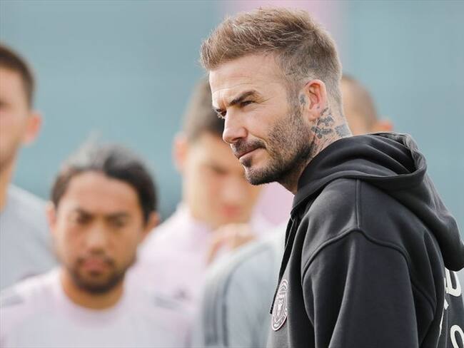 David Beckham subasta la posibilidad de enfrentarlo en un partido. Foto: Getty Images