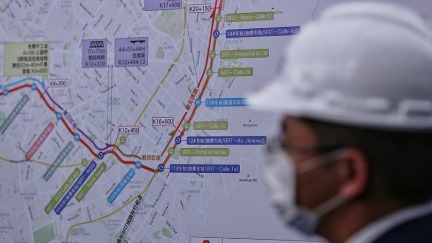 Metro de Bogotá, oro en los P3 Awards como mejor proyecto de tránsito. Foto: Colprensa