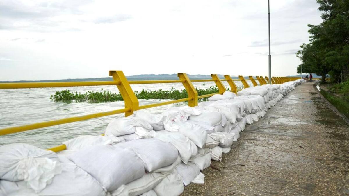 Alerta en el sur del Atlántico por desbordamiento
