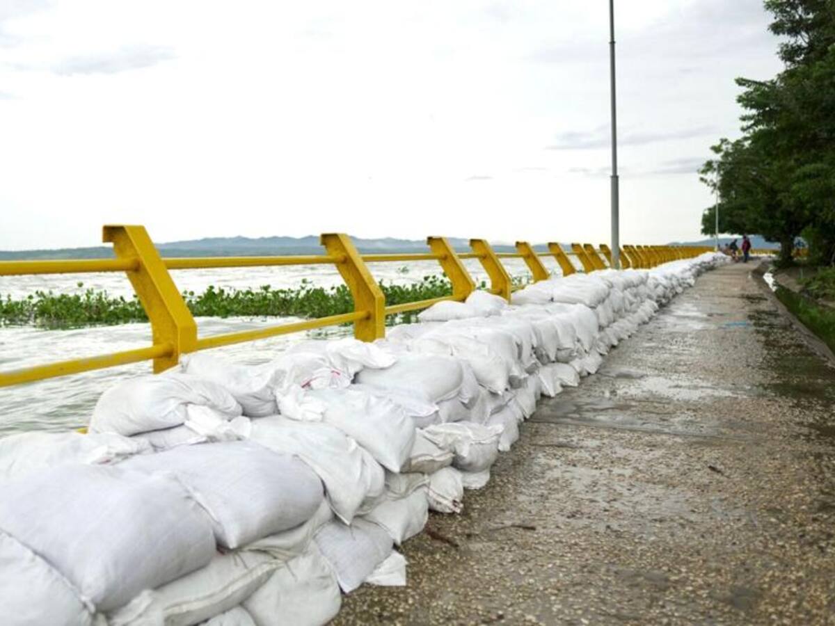 Alerta en el sur del Atlántico por desbordamiento