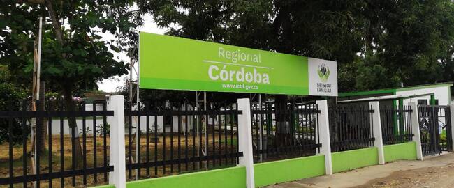 Sede del Instituto Colombiano de Bienestar Familiar en Montería. Foto: prensa ICBF.