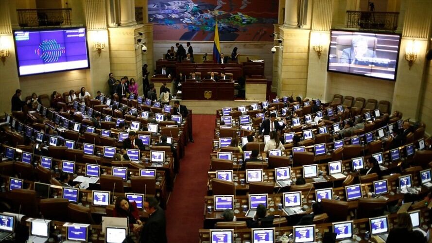 Congreso de la República. Foto: Colprensa