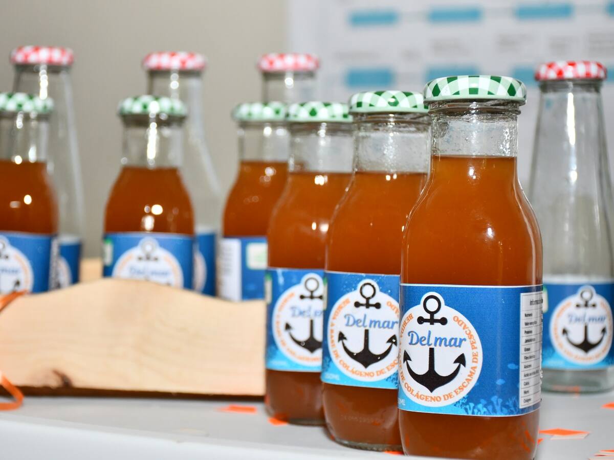 Estudiantes cordobeses crean una bebida de colágeno a base de escamas de pescado