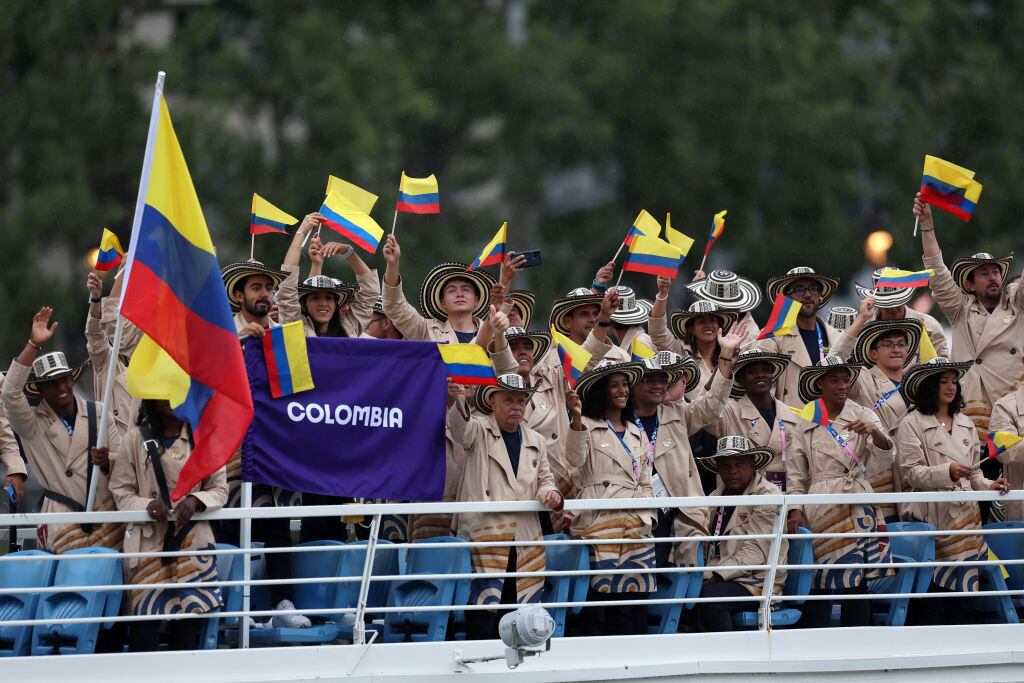 Delegación de Colombia. Foto: Maja Hitij/Getty Images