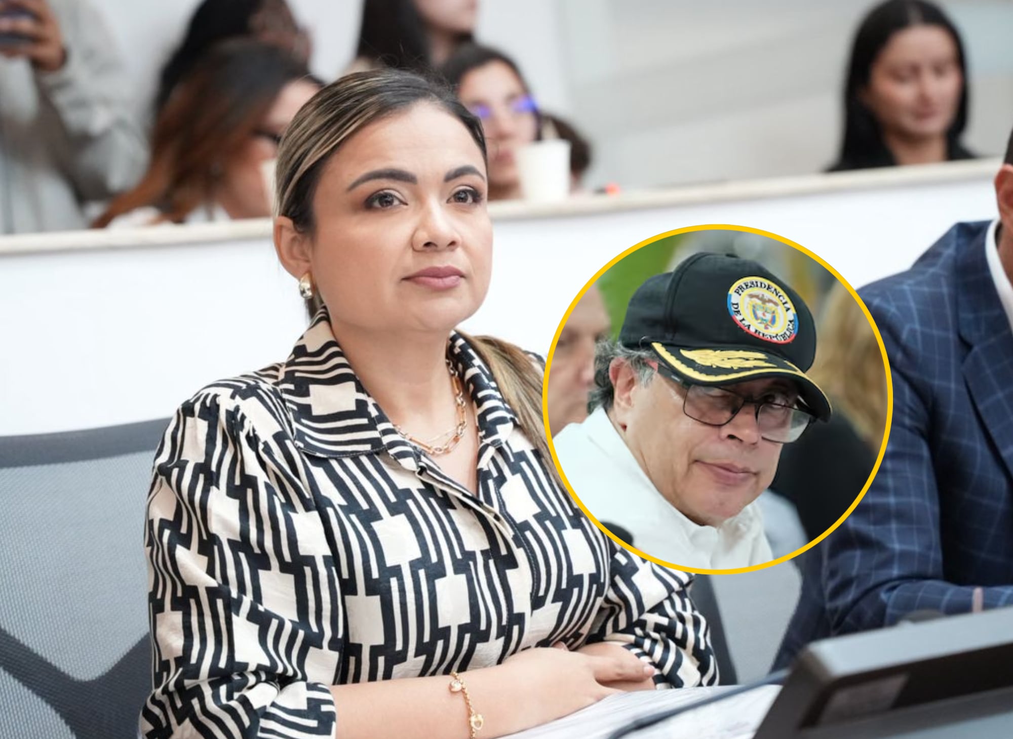 “A Petro le gusta esconder su mirada”: Lina María Garrido dio detalles de su discurso de oposición