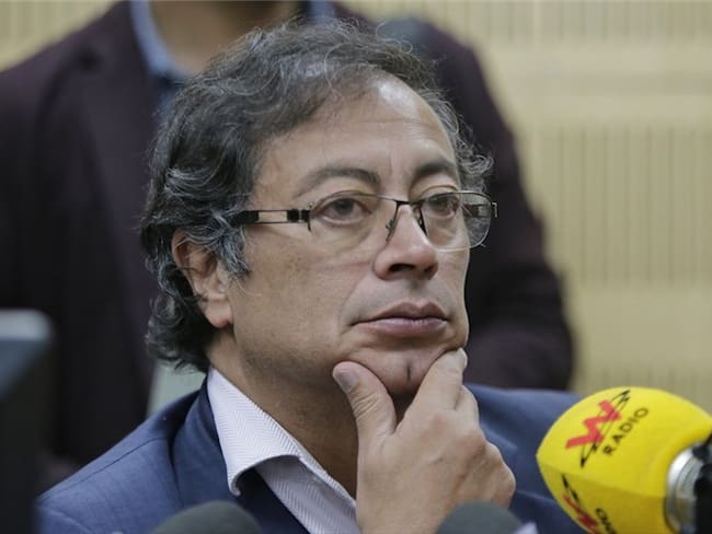 Senador colombiano Gustavo Petro. Foto: Colprensa - Álvaro Tavera