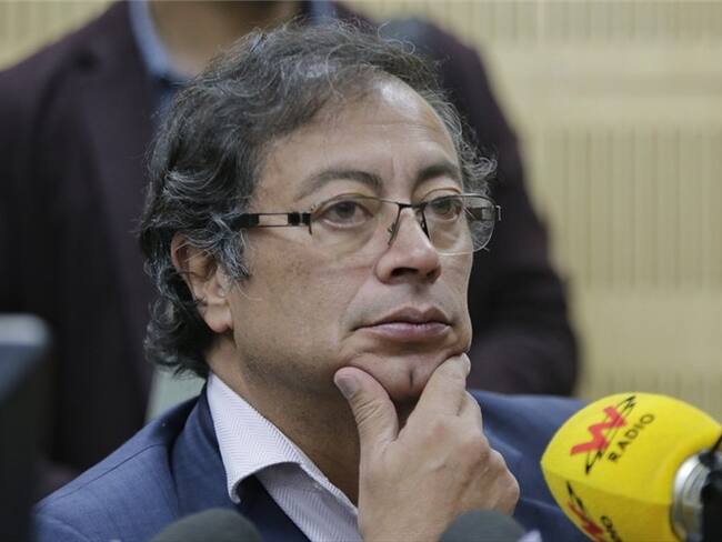 Senador colombiano Gustavo Petro. Foto: Colprensa - Álvaro Tavera