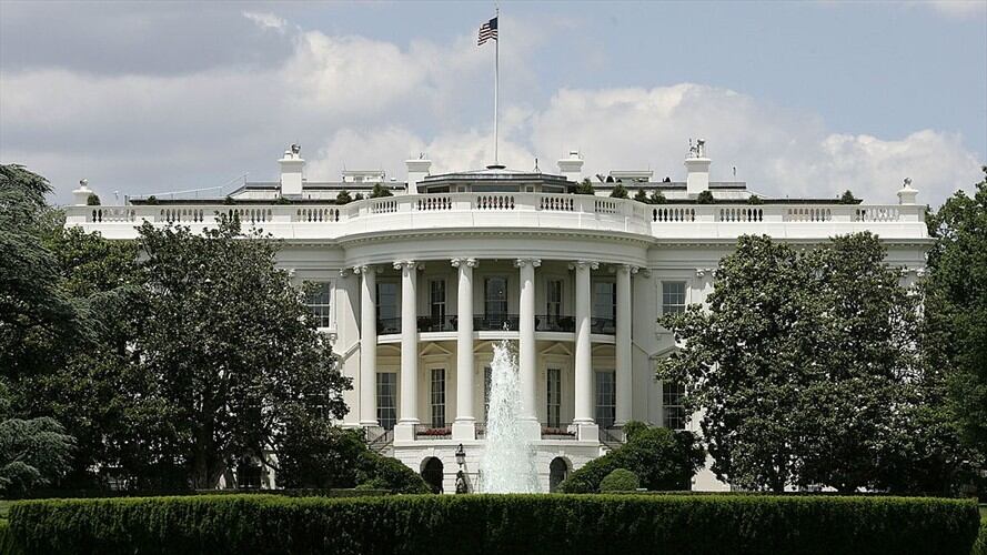 Exteriores de la Casa Blanca en Washington D.C. Foto: Getty Images