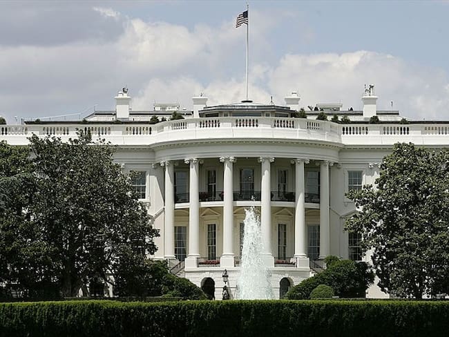 Exteriores de la Casa Blanca en Washington D.C. Foto: Getty Images