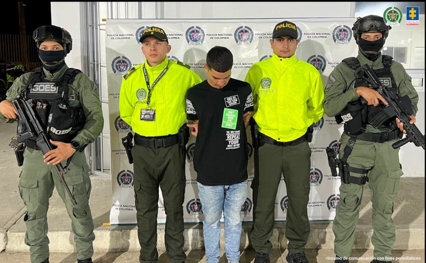 A la cárcel presunto sicario del Clan del Golfo: estaría implicado en tres homicidios en Córdoba. Foto: Fiscalía.