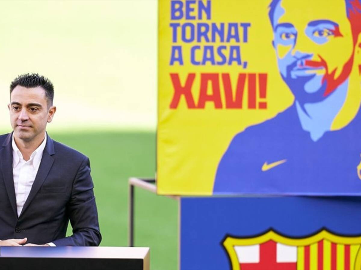 Presentan oficialmente a Xavi Hernández como entrenador del Barcelona