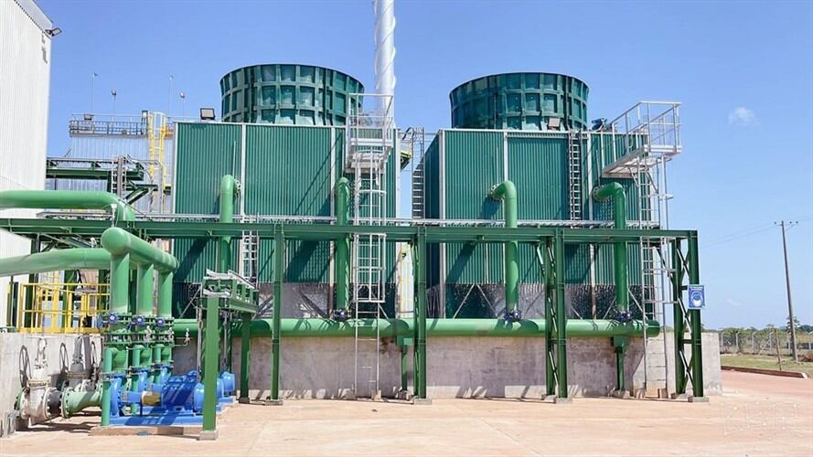 Lista la primera planta de generación de energía eléctrica limpia y renovable del país. Foto: Twitter: ACOLGEN