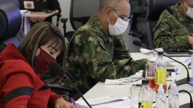 “Seguiremos cumpliéndole a la Minga”, aseguró la ministra Alicia Arango. Foto: Cortesía MinInterior