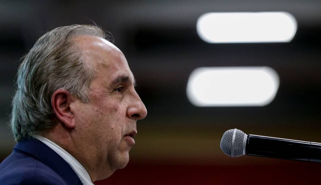 Guillermo Reyes, ministro de Transporte. Foto: Colprensa. 