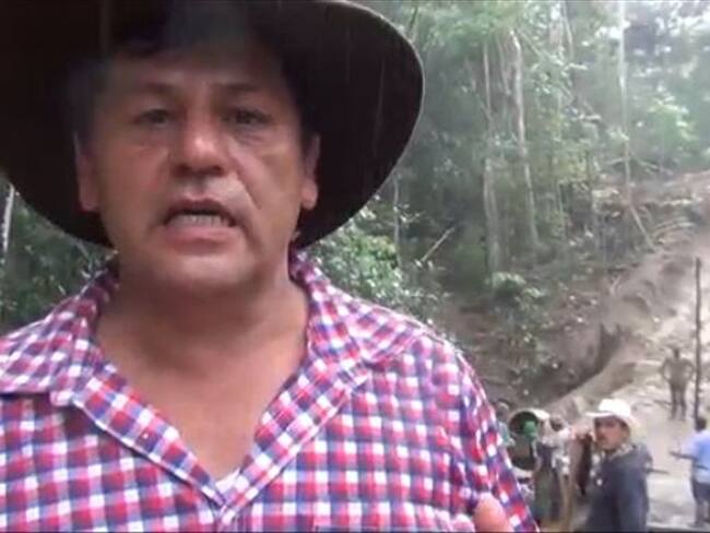 Romaña se encuentra en la zona veredal de Mesetas, en el Meta.. Foto: Captura de pantalla