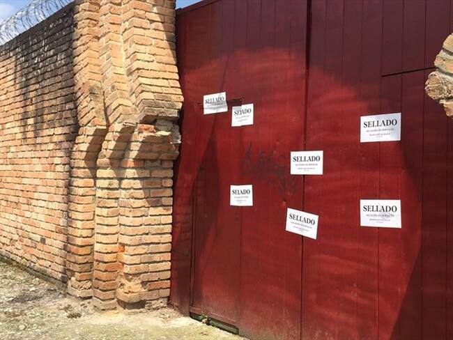 Alcaldía de Popayán ordena sellar la Plaza de Toros. Foto: La Wcon Julio Sánchez Cristo
