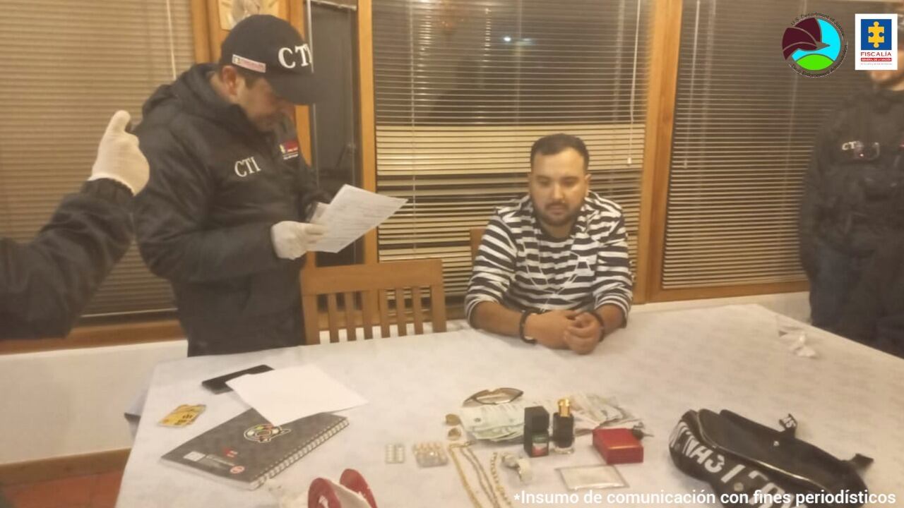 Cristhian Eduardo García Jerez, Alias 'Barbas'. Foto: Fiscalía