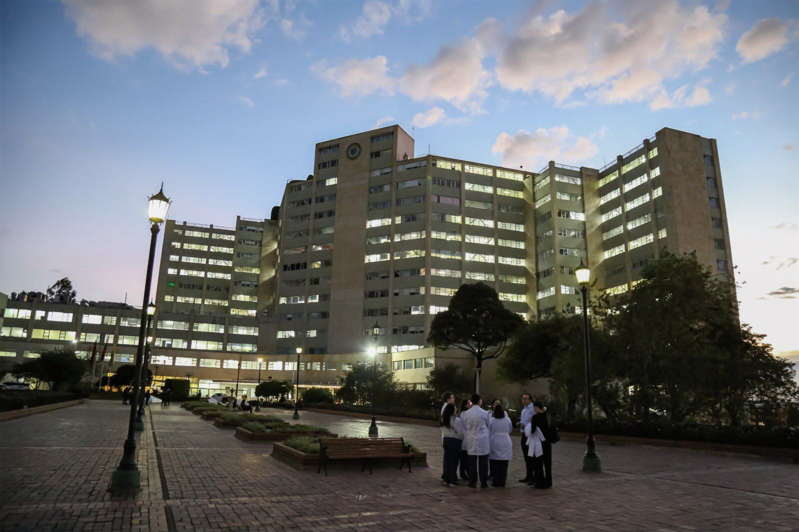 Hospital Militar. Foto: Twitter Hospital Militar.