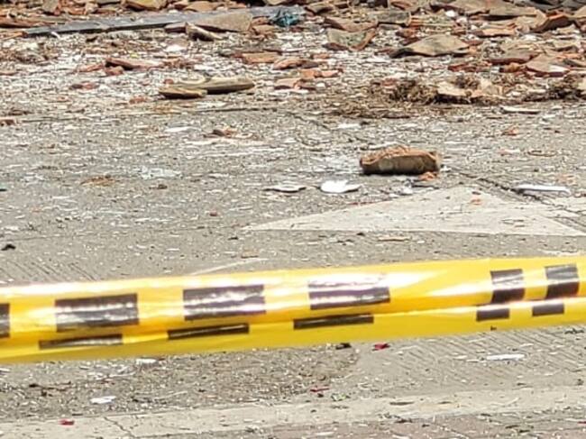 Dos guardias del Inpec resultaron heridos tras un ataque con explosivos cerca a la cárcel de Villahermosa / FOTO: Colprensa