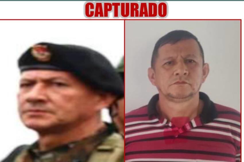 Olivo Guantiva Moreno alias ‘Robledo’, jefe del Bloque Amazonas de las disidencias y uno de los hombres de confianza de alias ‘Iván Mordisco’.