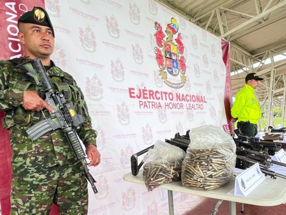 Tres subversivos muertos en combates en Argelia, Cauca