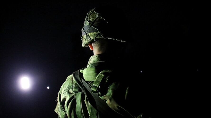 La Fuerza Pública reaccionó y desplegó uniformados en la zona para dar con el paradero de los responsables . Foto: Colprensa
